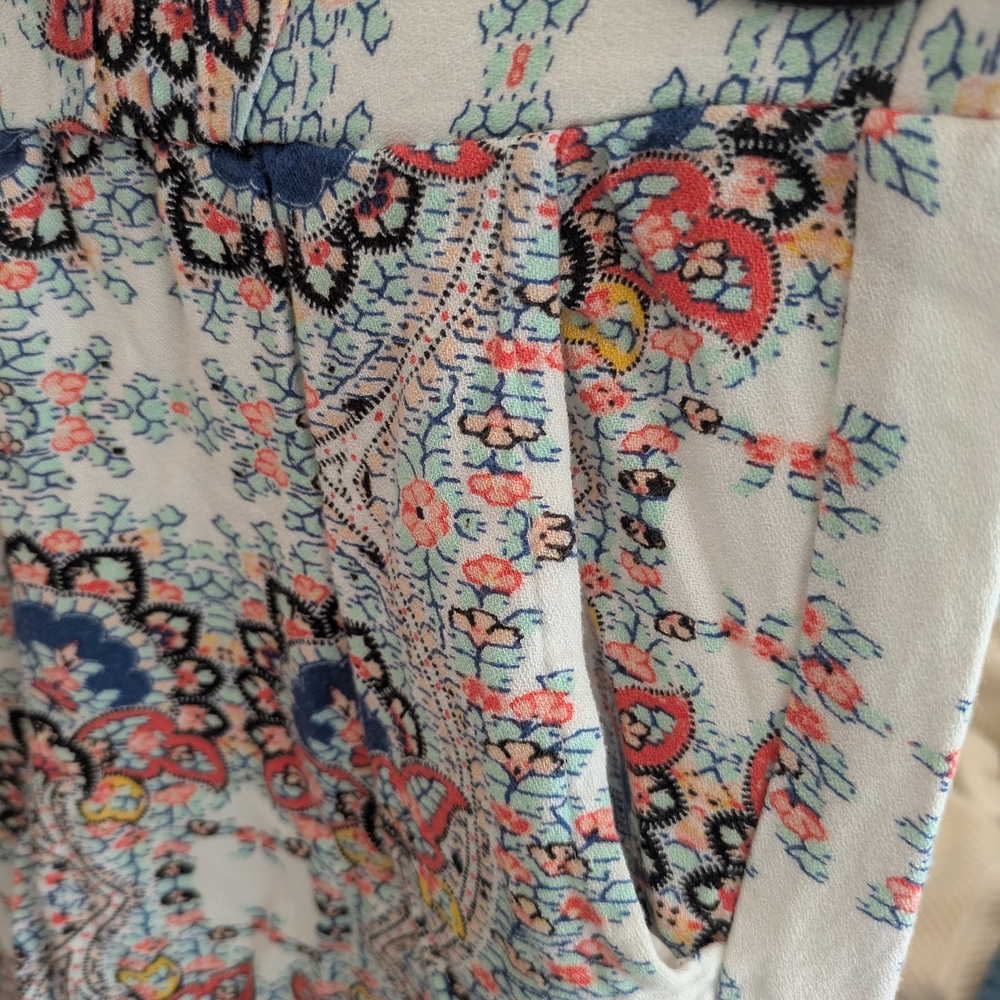 Ella Moss Multicolor Patterned Joggers - image 3